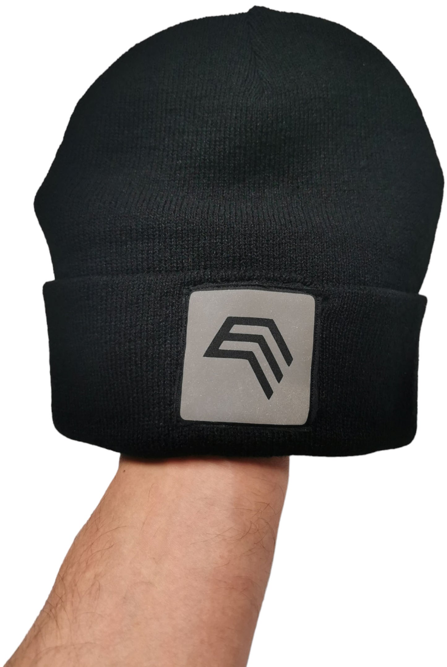 ― % ― MBH 7500/16 ― Strickmütze mit Umschlag - Schwarz