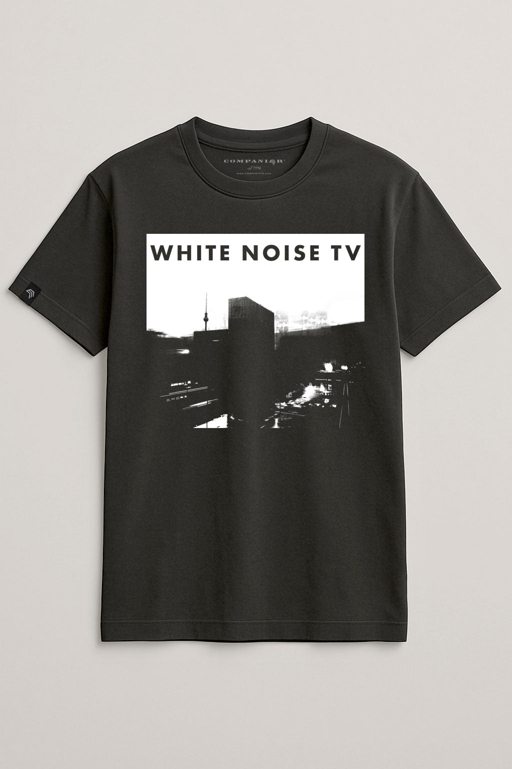 White Noise TV - Berlin Silhouette Unisex Mens T-Shirt