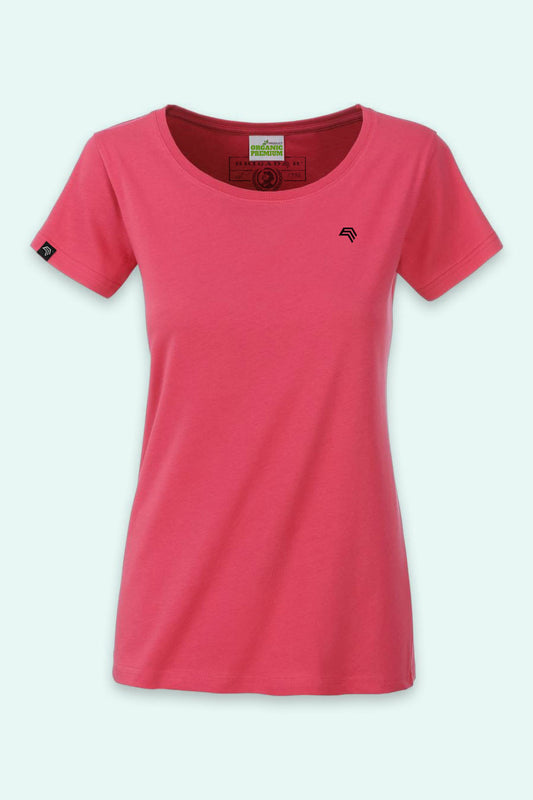 JAN 8007 ― Damen Bio-Baumwolle T-Shirt - Raspberry Rot