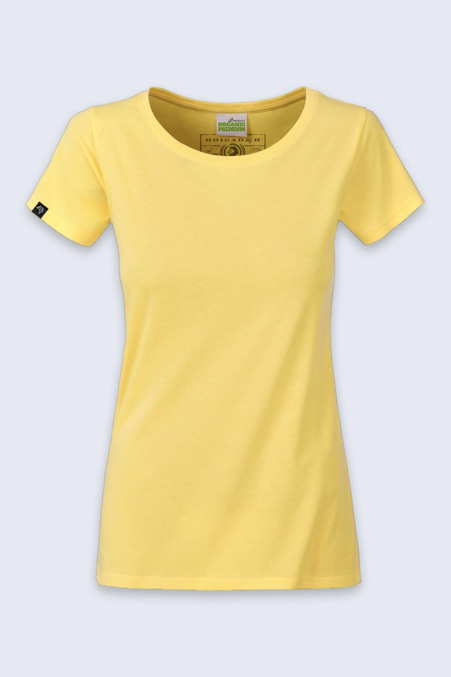 JAN 8007 ― Damen Bio-Baumwolle T-Shirt - Hell Gelb