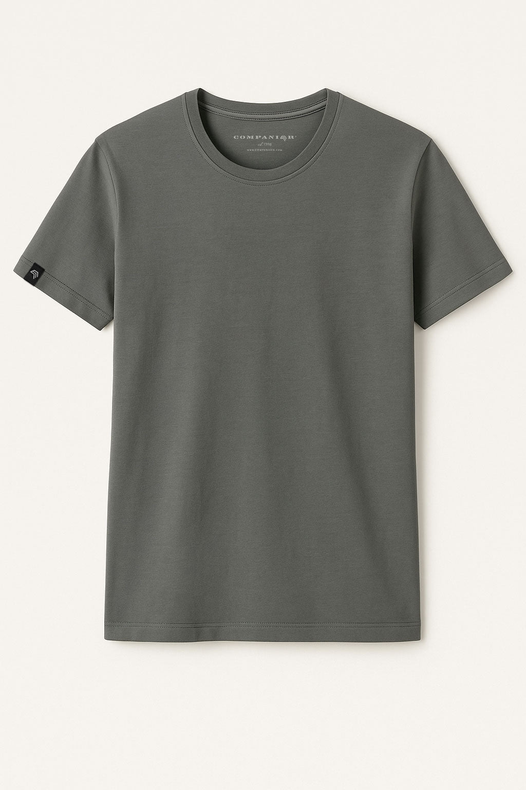 JAN 8008 ― Herren Bio-Baumwolle T-Shirt - Mid Grau