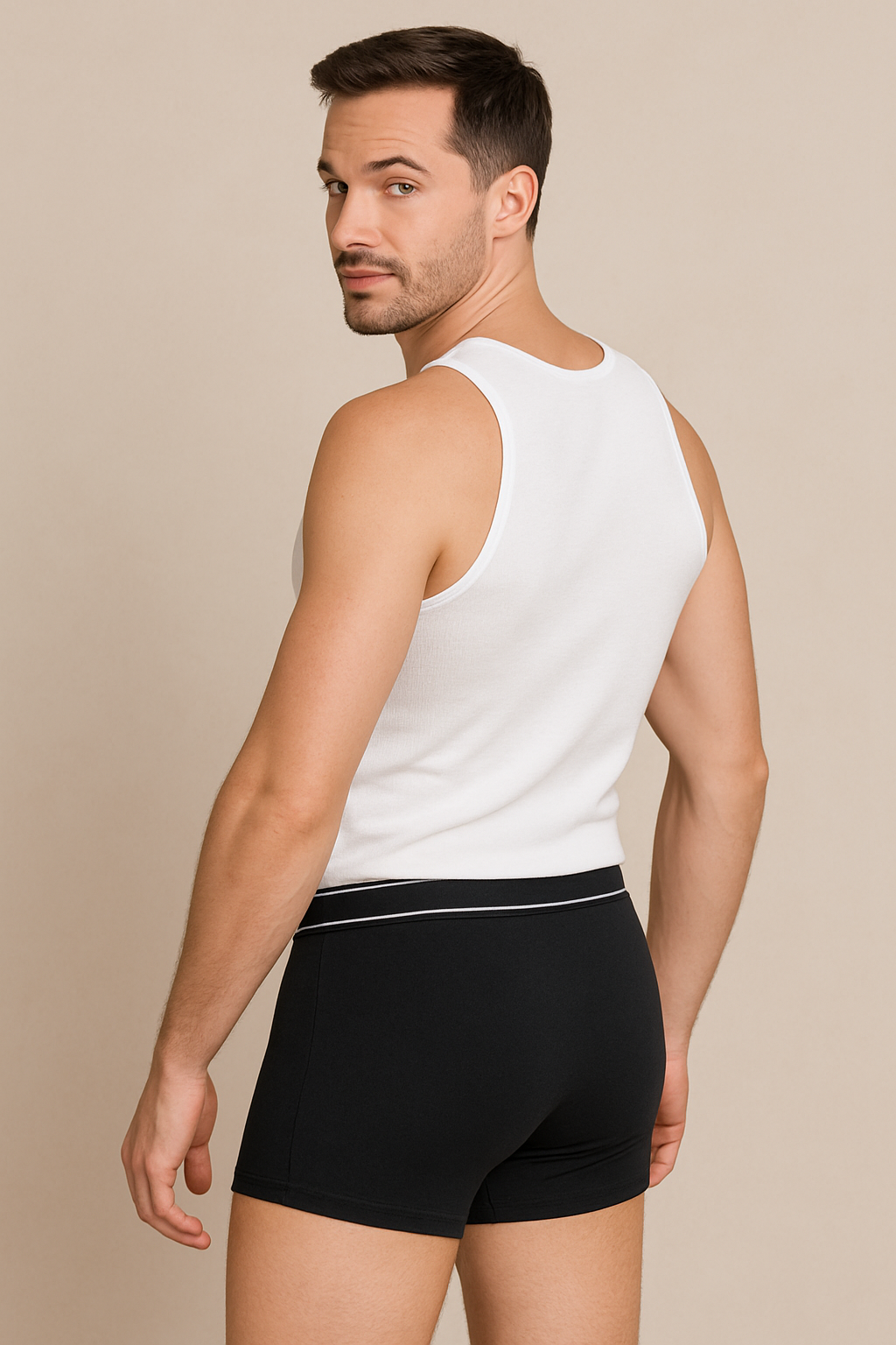 Calvin Gross ― Optimum Comfort Boxer-Shorts - Schwarz