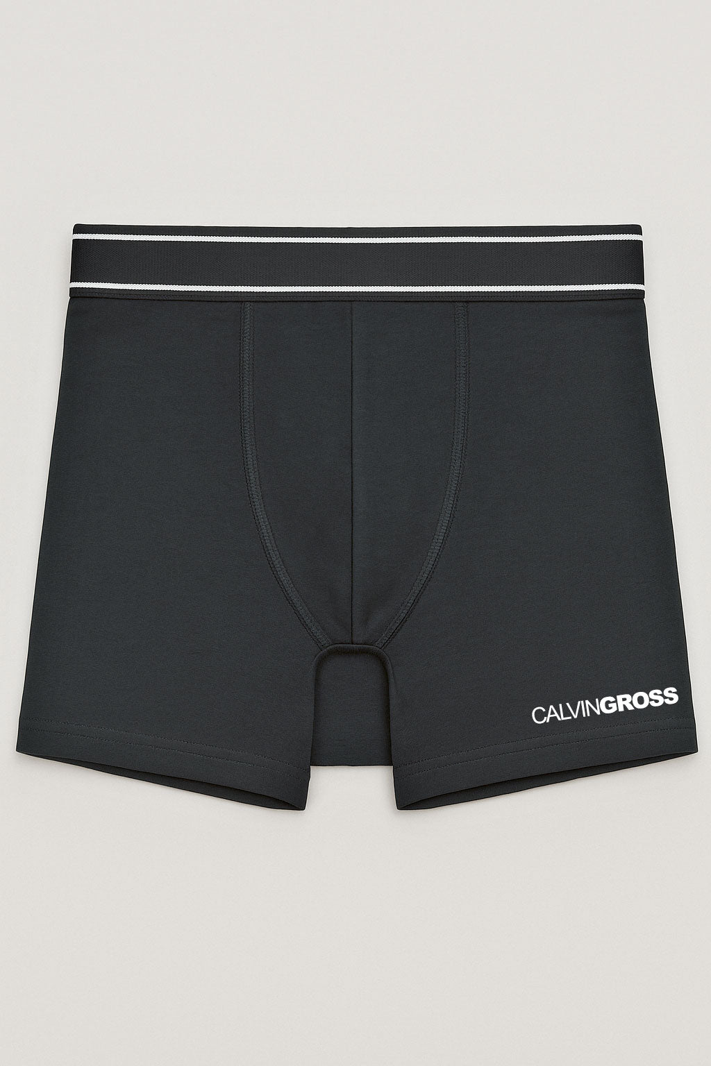 Calvin Gross ― Optimum Comfort Boxer-Shorts - Schwarz