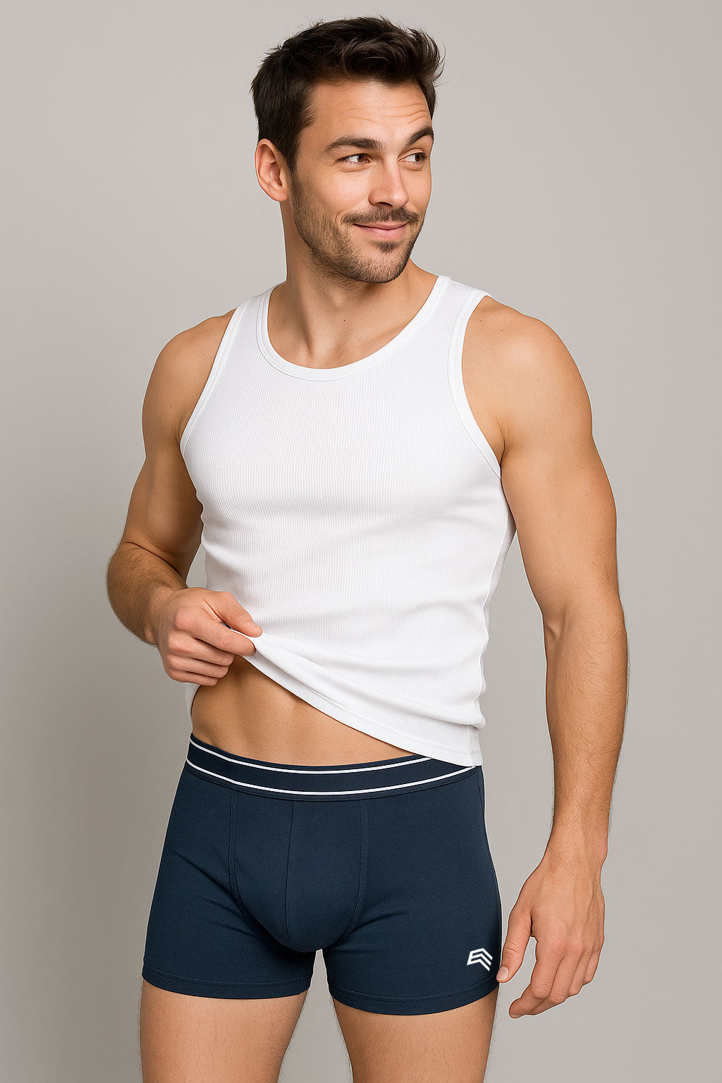 KRB K800 ― Optimum Comfort Boxer-Shorts - Navy Blau