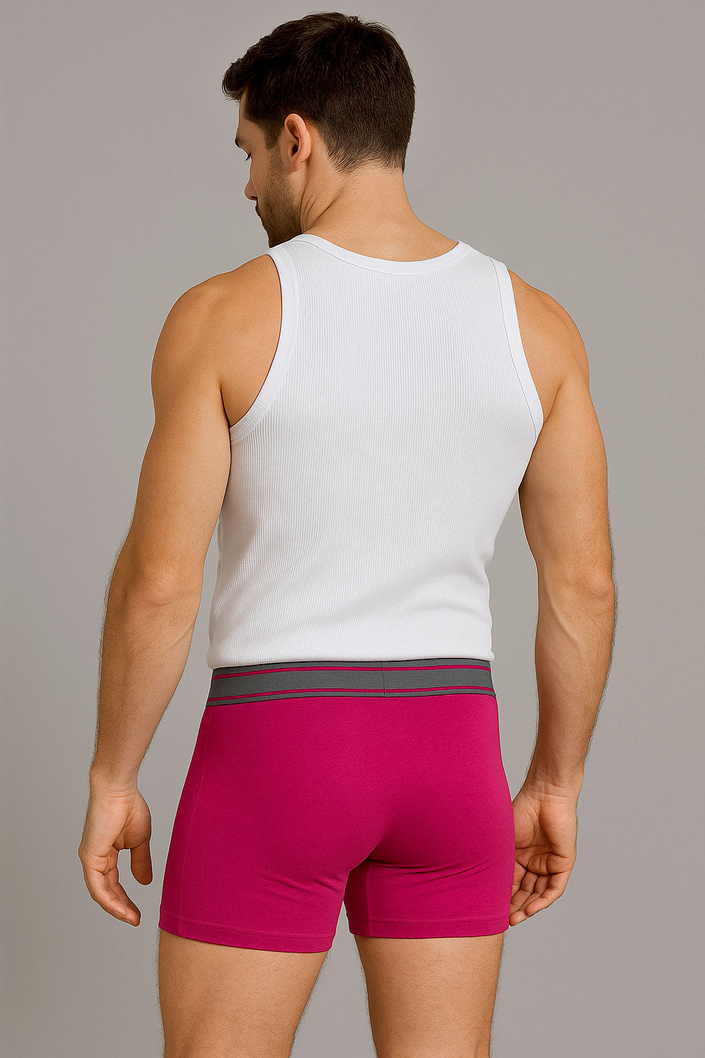 KRB K800 ― Optimum Comfort Boxer-Shorts - Fuchsia Pink