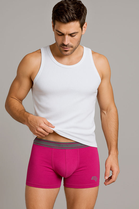 KRB K800 ― Optimum Comfort Boxer-Shorts - Fuchsia Pink