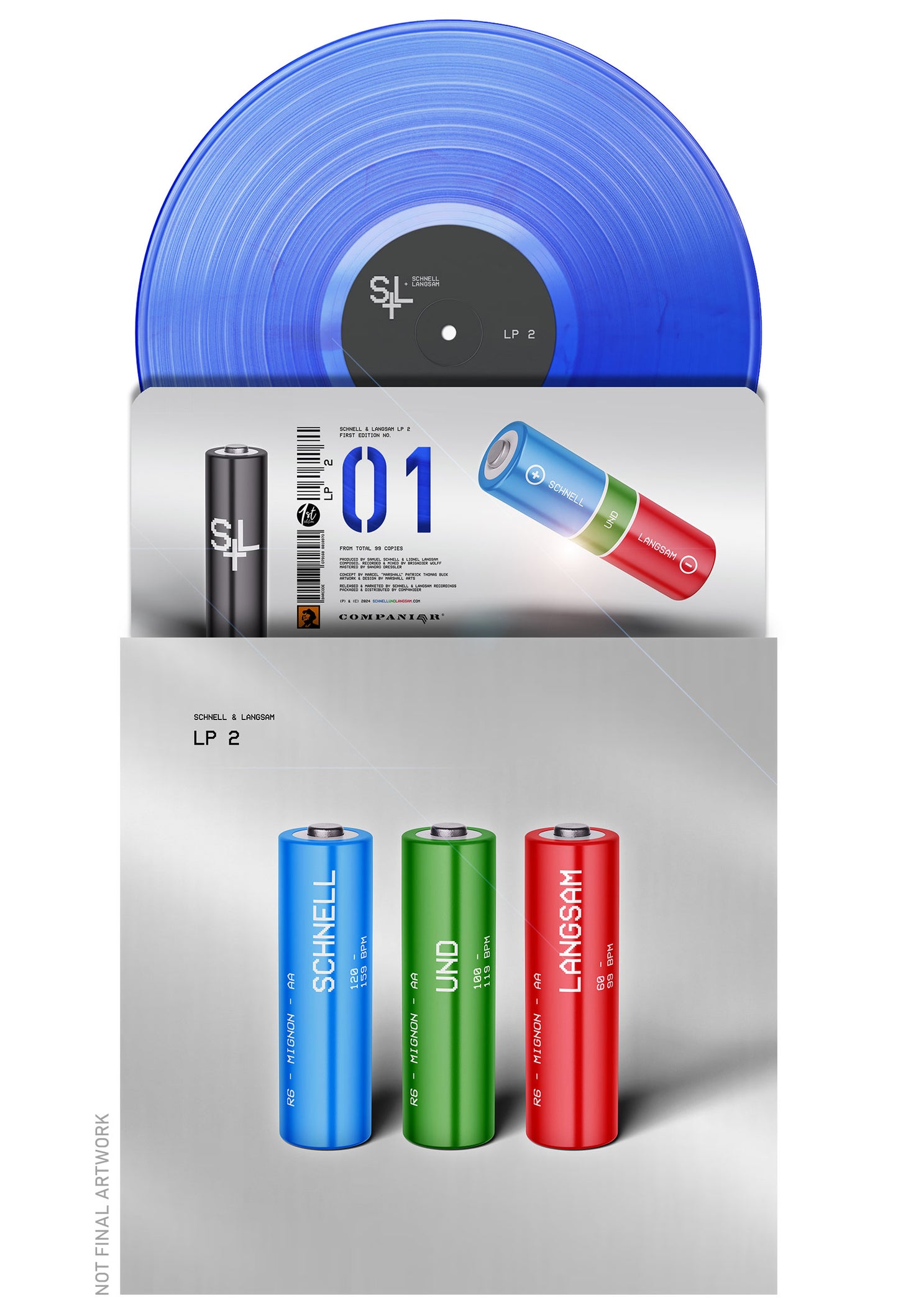 LP 2 ― 1st Ed. Vinyl ― Blue Light - Numbered