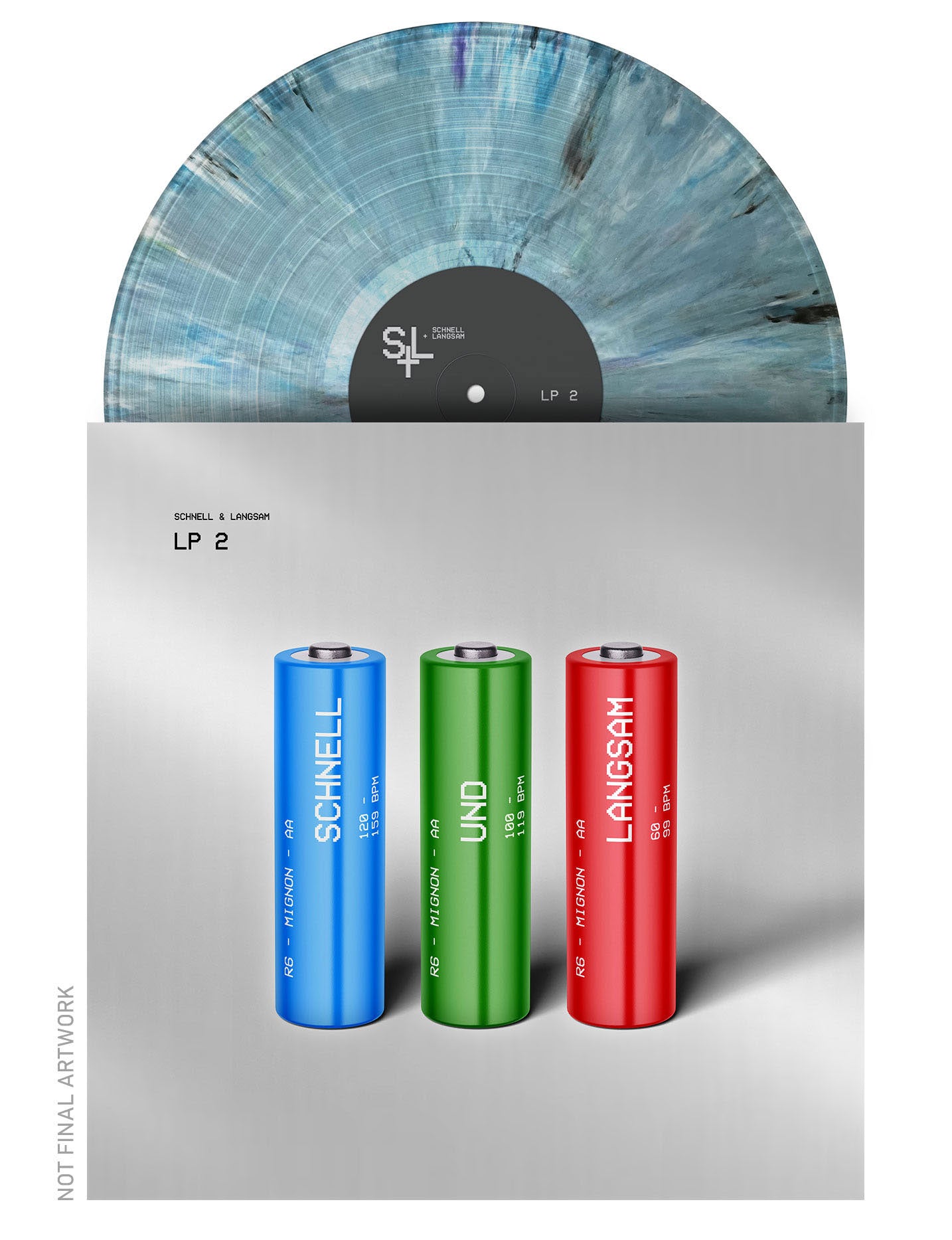 LP 2 ― 1st Ed. Vinyl ― Blue Light - Numbered