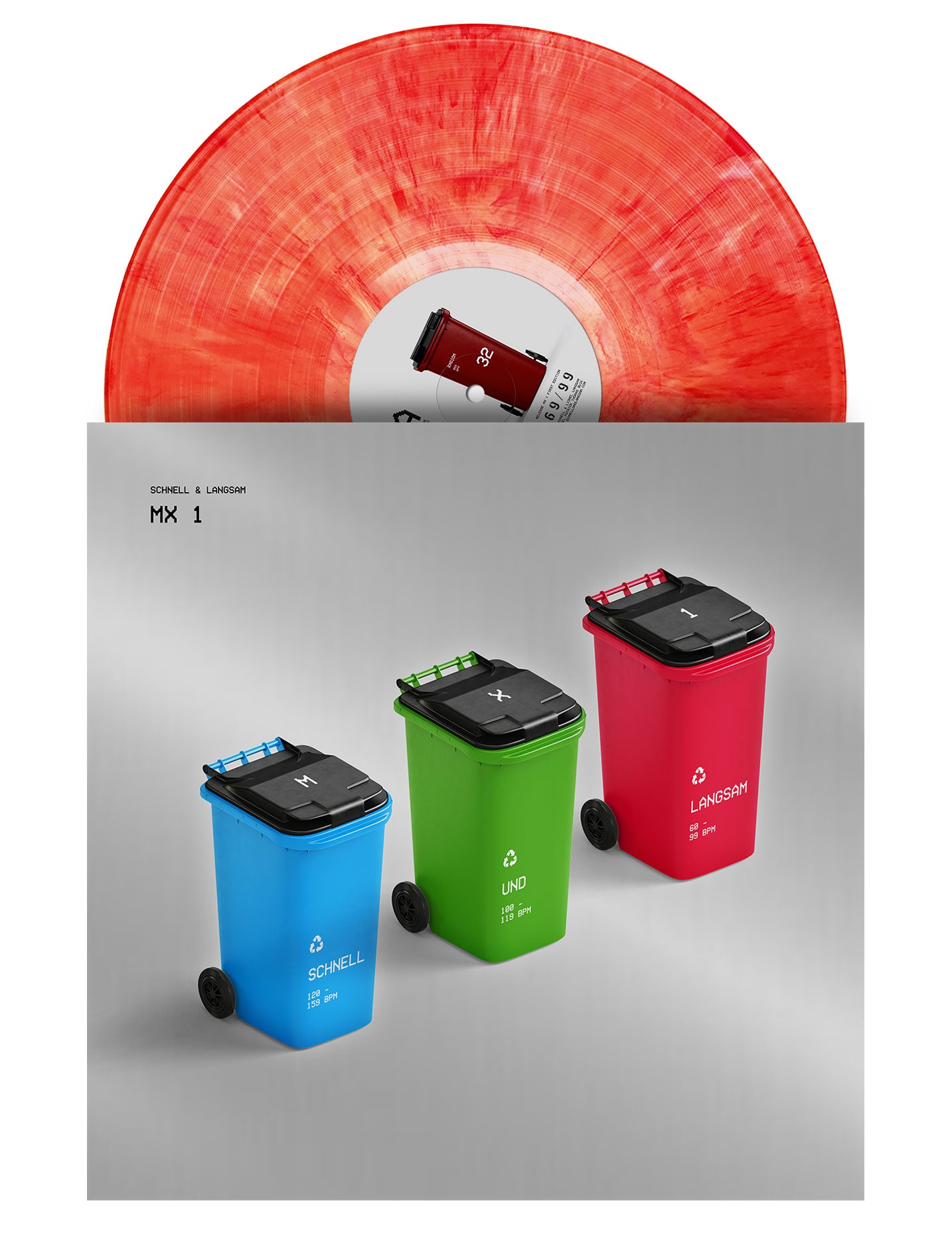 MX 1 ― 1st Ed. Vinyl ― Red - Numbered