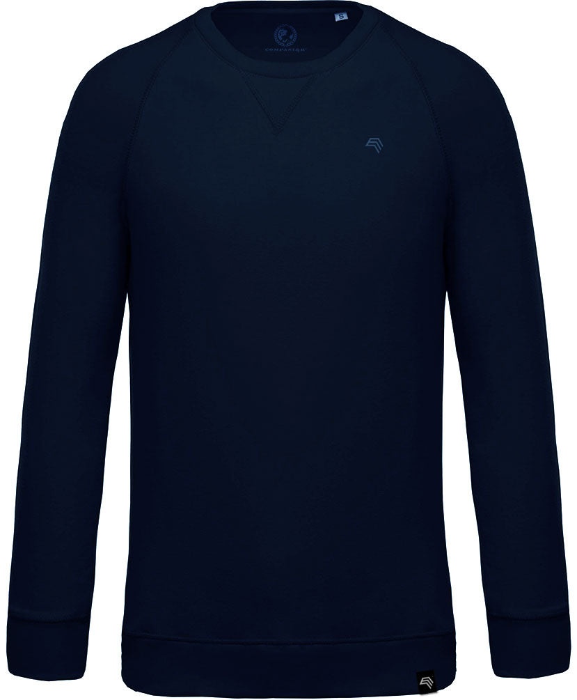 KRB K480 ― Unisex Raglan Sweatshirt mit Bio-Baumwolle - Navy Blau