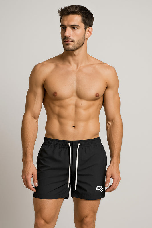 BBD 0050 ― Herren Swim Shorts Badehose - Schwarz