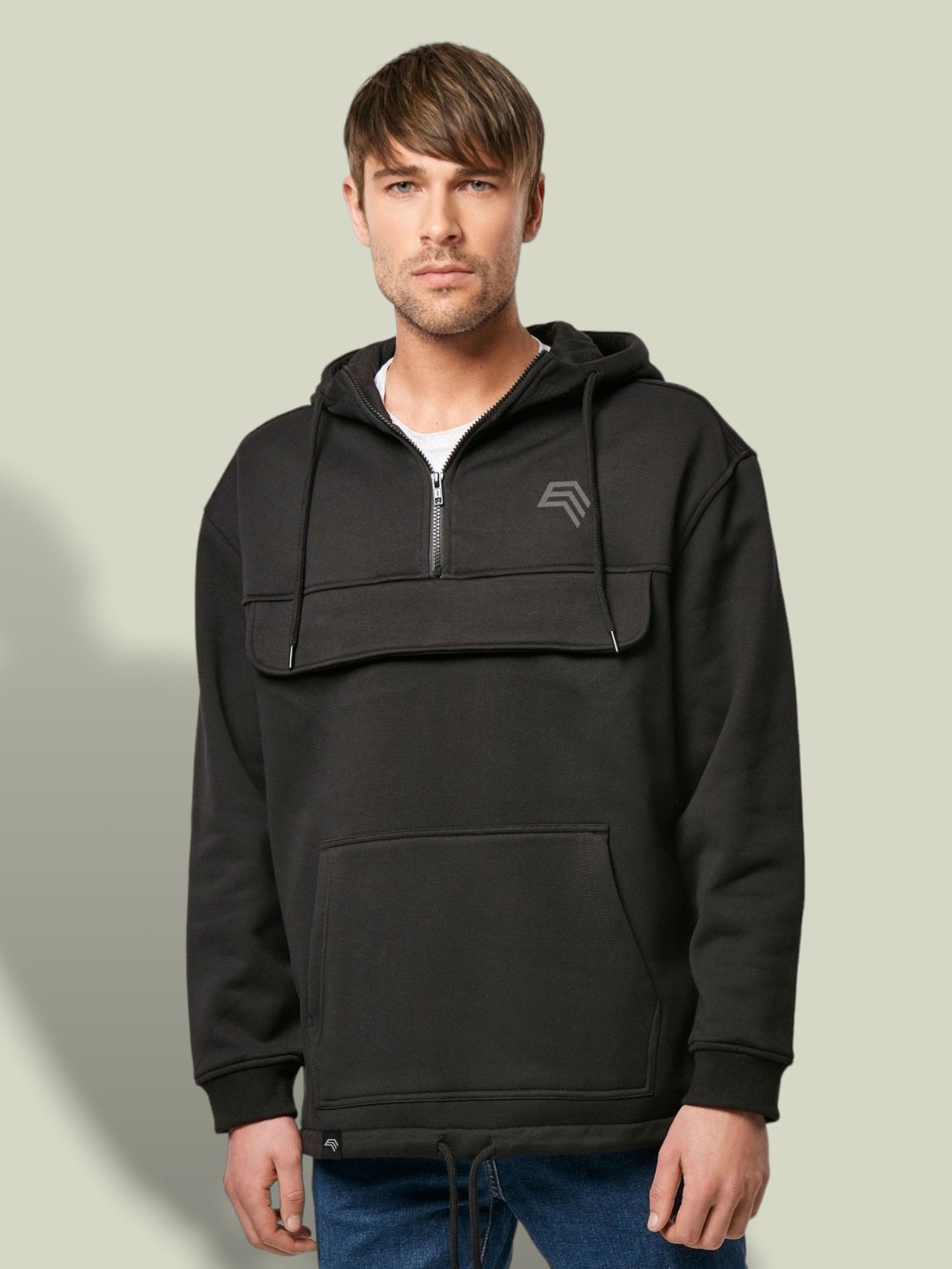 BBD 0098 ― Sweat Pull Over Hoodie - Natural Sand Beige