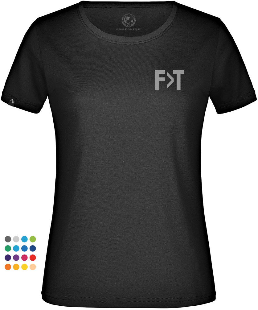 Freunde Der Technik ― F>T Ladies Girlie T-Shirt - Schwarz