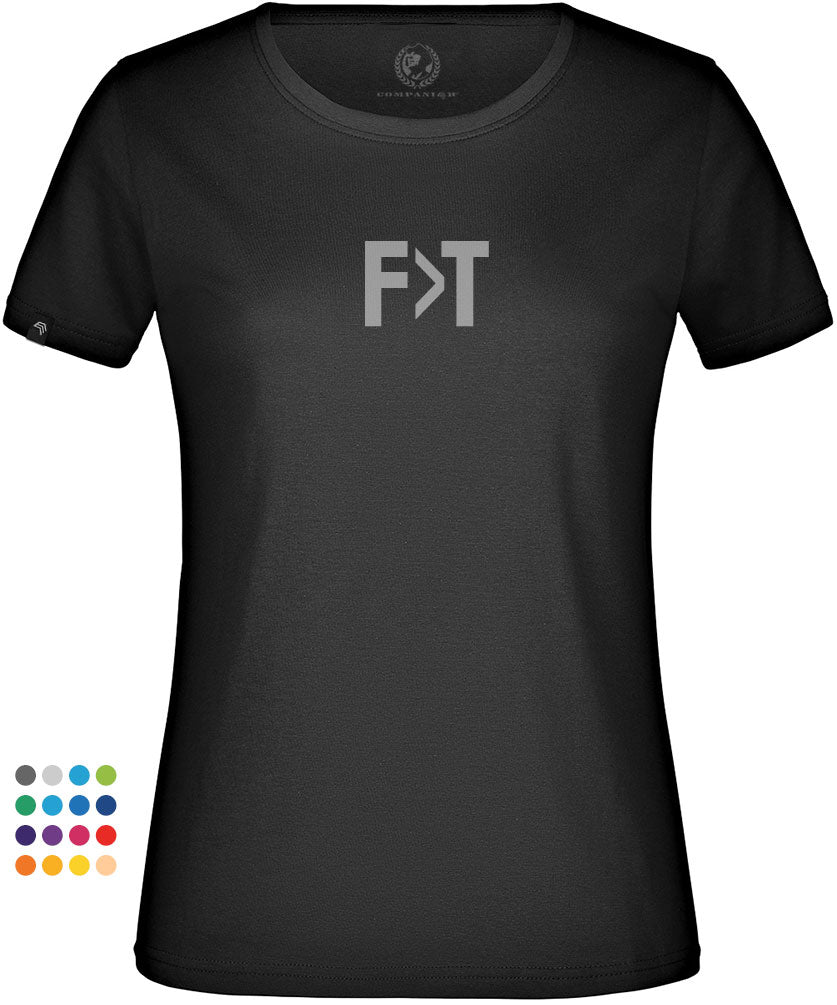 Freunde Der Technik ― F>T Ladies Girlie T-Shirt - Schwarz
