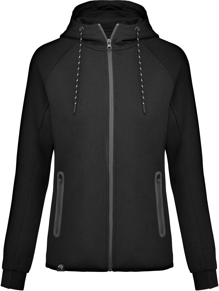 KRB P359 ― Damen Funktions Hoodie - Schwarz