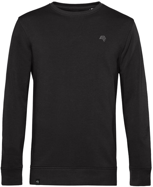 BAC U31B ― Weiches Unisex Bio-Baumwolle Sweatshirt - Schwarz