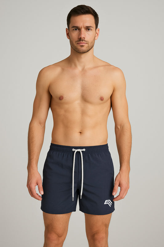 BBD 0050 ― Herren Swim Shorts Badehose - Navy Blau