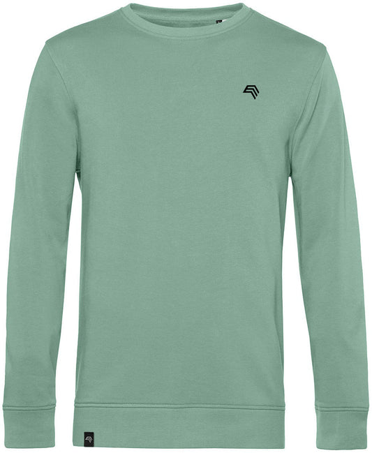 BAC U31B ― Weiches Unisex Bio-Baumwolle Sweatshirt - Sage Grün