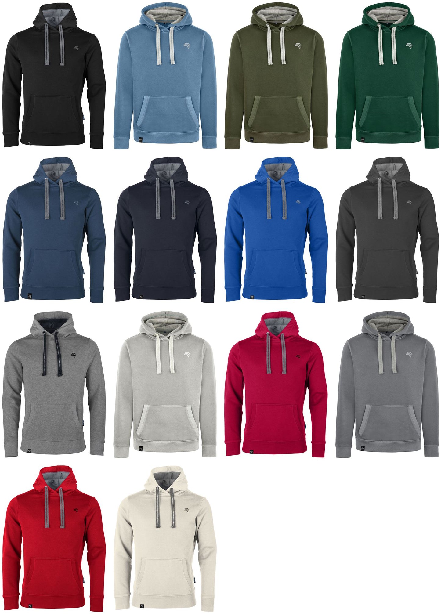 RMH 0900 ― Heavy Unisex Sweat Hoodie - Bottle Grün
