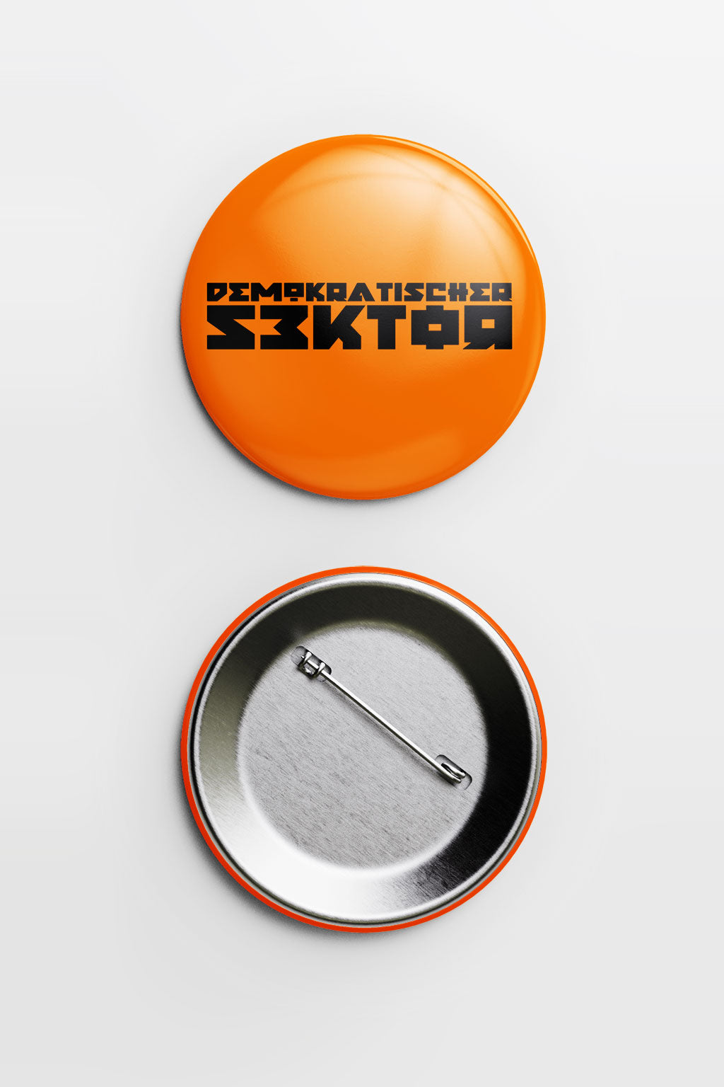 Demokratischer Sektor ― Anstecker Button Pin