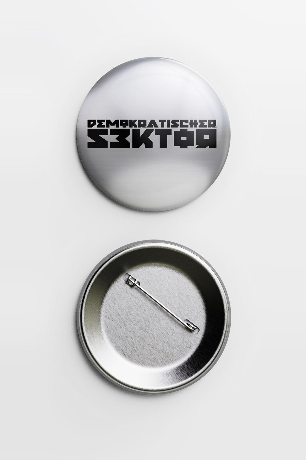 Demokratischer Sektor ― Anstecker Button Pin