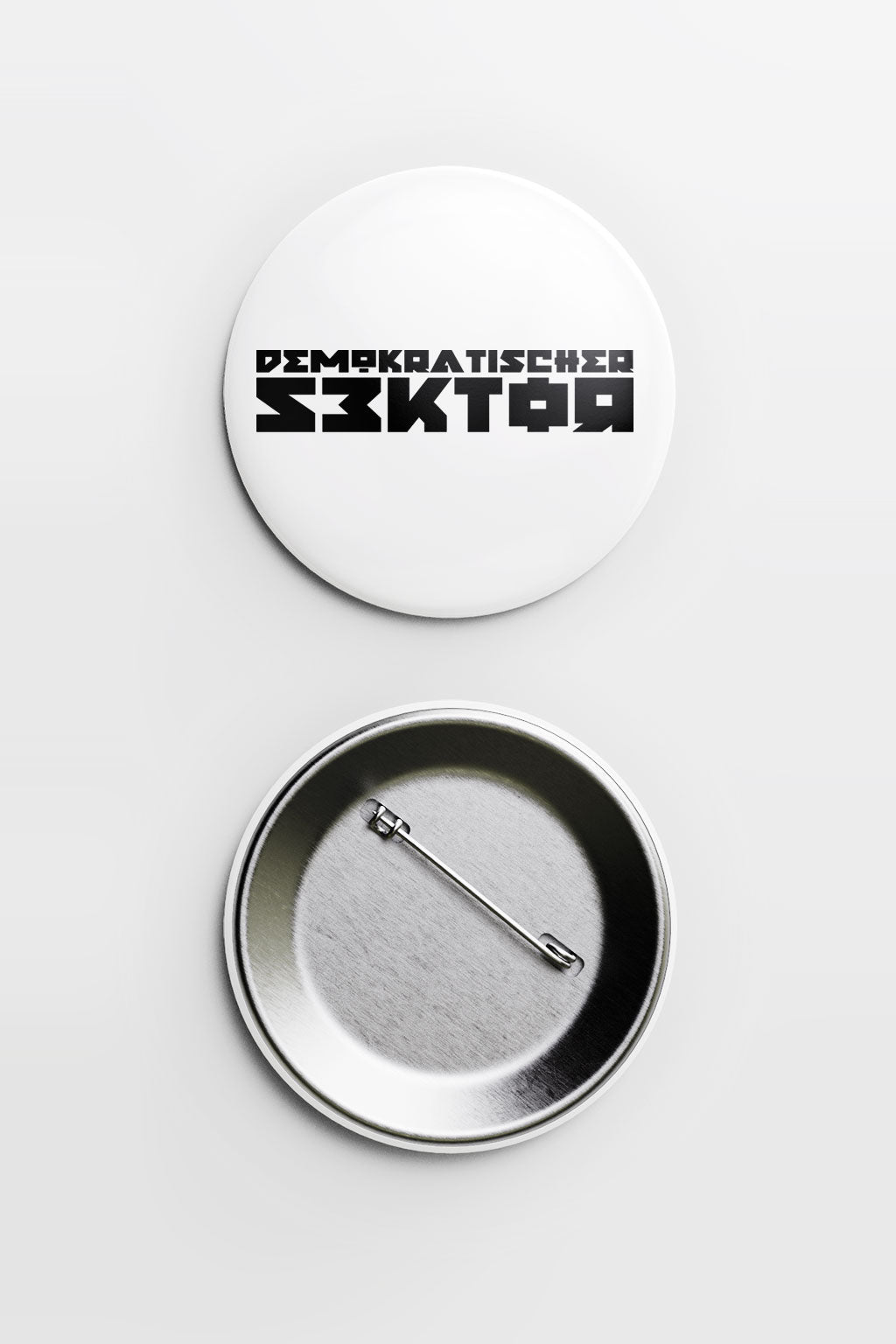 Demokratischer Sektor ― Anstecker Button Pin