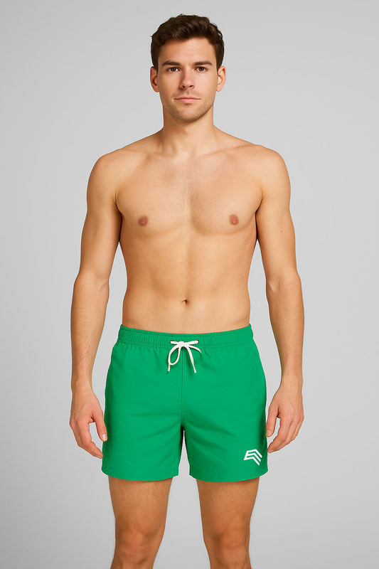 BBD 0050 ― Herren Swim Shorts Badehose - Forrest Grün