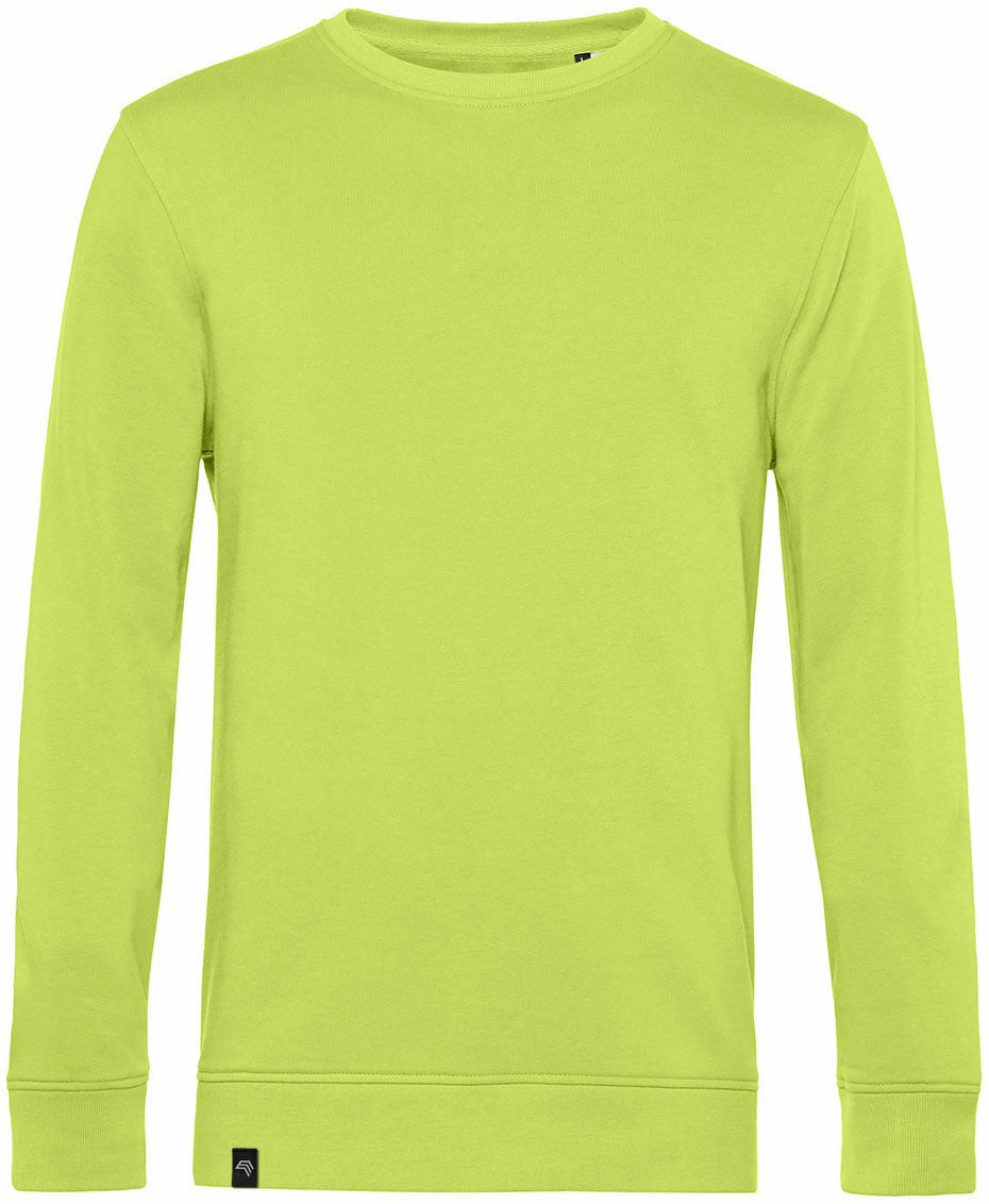 BAC U31B ― Weiches Unisex Bio-Baumwolle Sweatshirt - Lime Grün