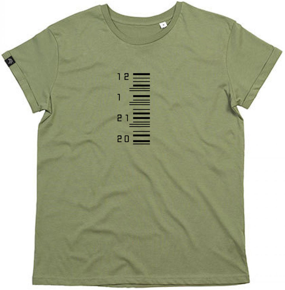 MTS M080/0035 ― Unisex Bio-Baumwolle Roll Sleeve T-Shirt - Soft Olive Grün