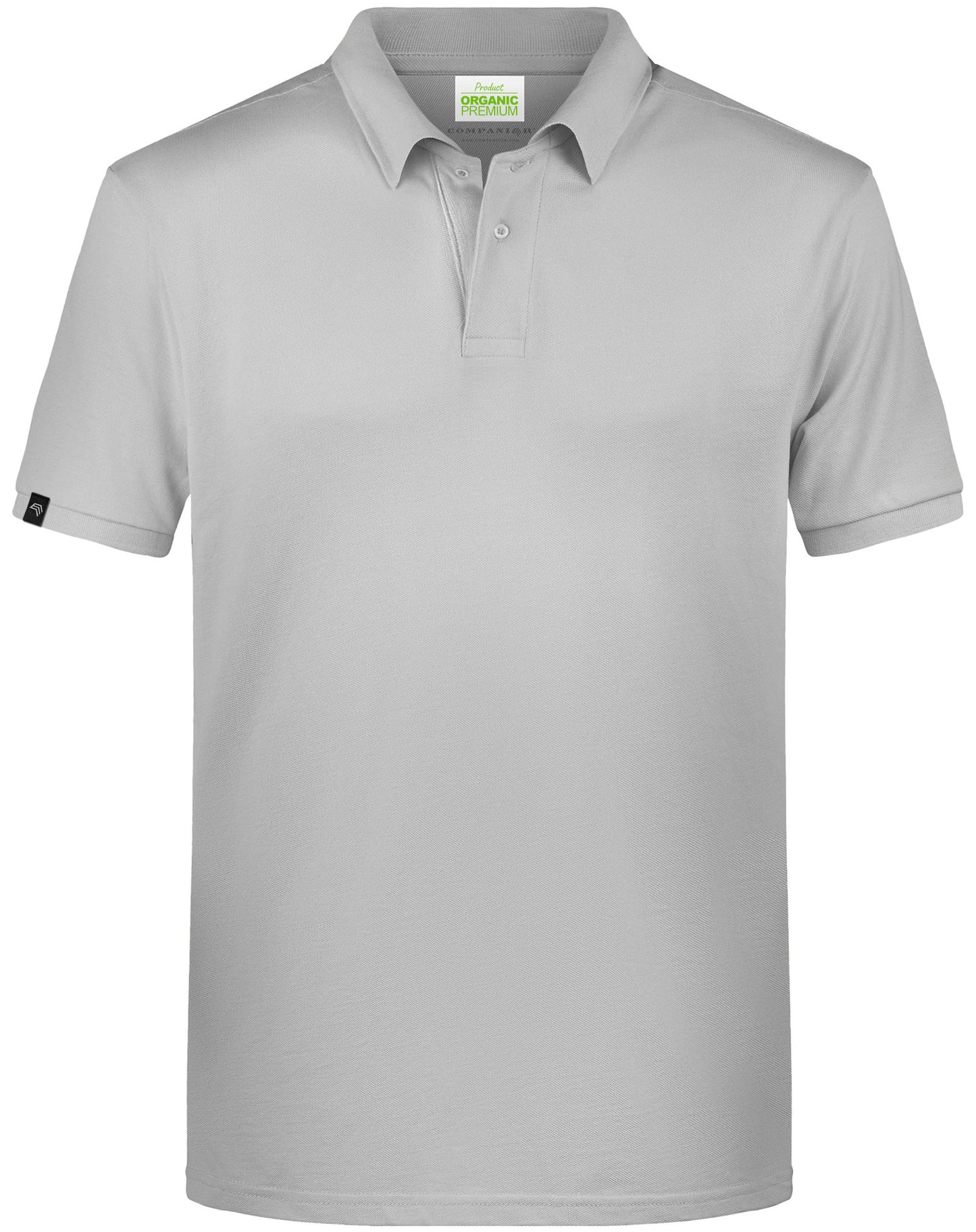 JAN 8010 ― Herren Bio-Baumwolle Polo Shirt - Soft Grau