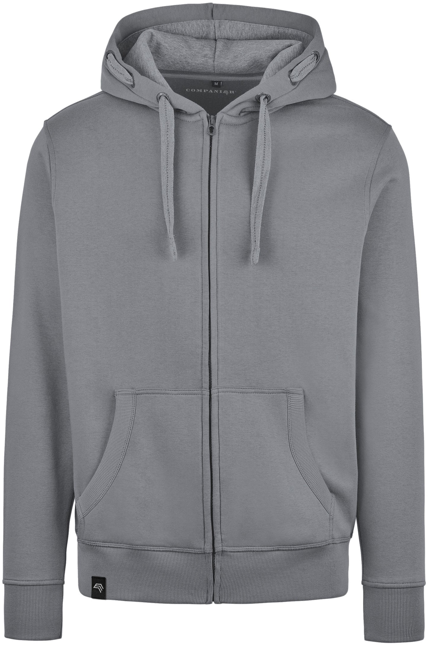 RMH 0701 ― Heavy Bi-color Hoodie Sweat Jacket - Stone Grau