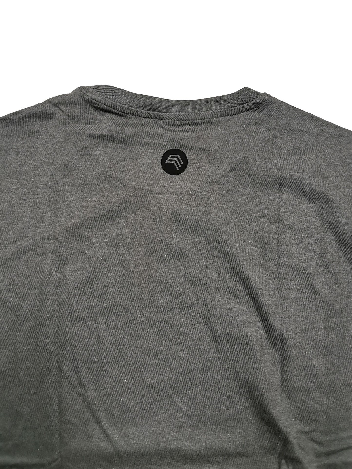 The upward looking Man ― Unisex Mens T-Shirt - Dark Grau (3XL)