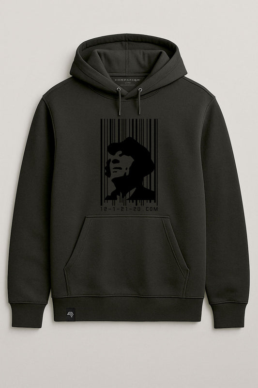 ― % ― Barcode 12-1-21-20 ― Unisex Mens Hoodie
