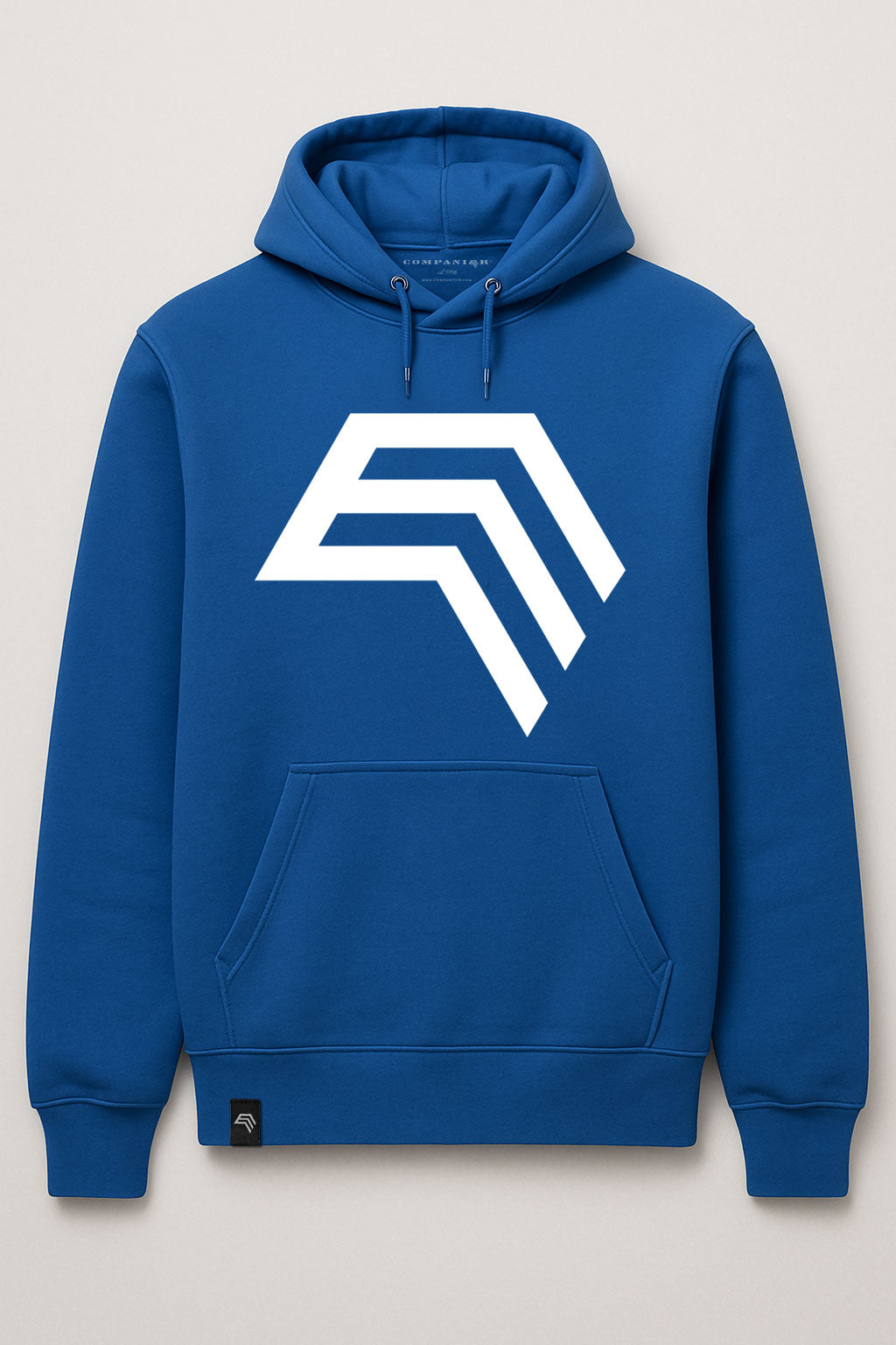 Companieer Symbol ― Unisex Mens Hoodie - Royal Blau
