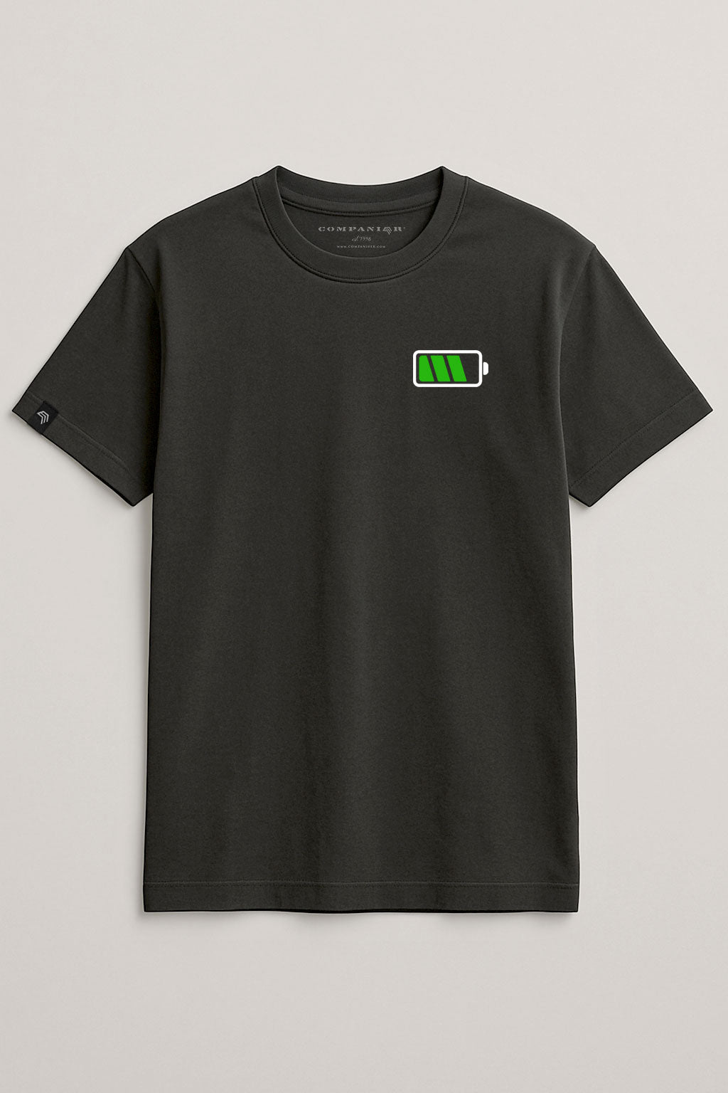 Battery full ― T-Shirt - Schwarz