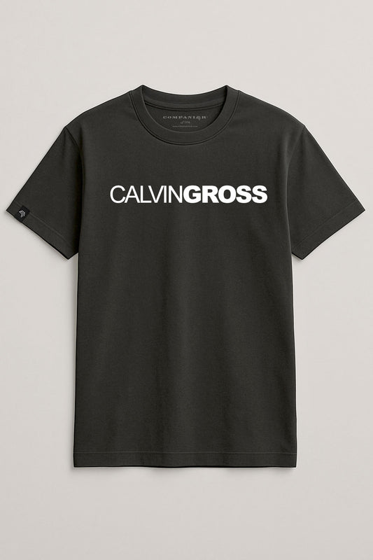 Calvin Gross ― Unisex Mens T-Shirt - Schwarz