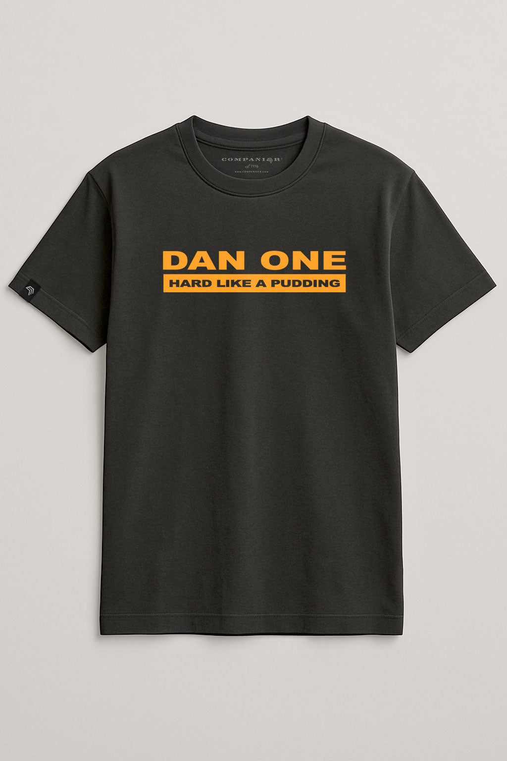 Dan One - Hart Like A Pudding ― T-Shirt - Schwarz