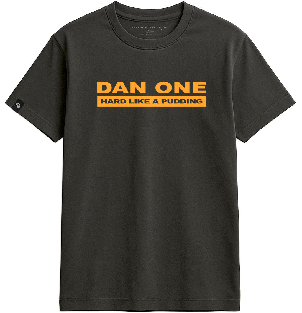 Dan One - Hart Like A Pudding ― T-Shirt - Black