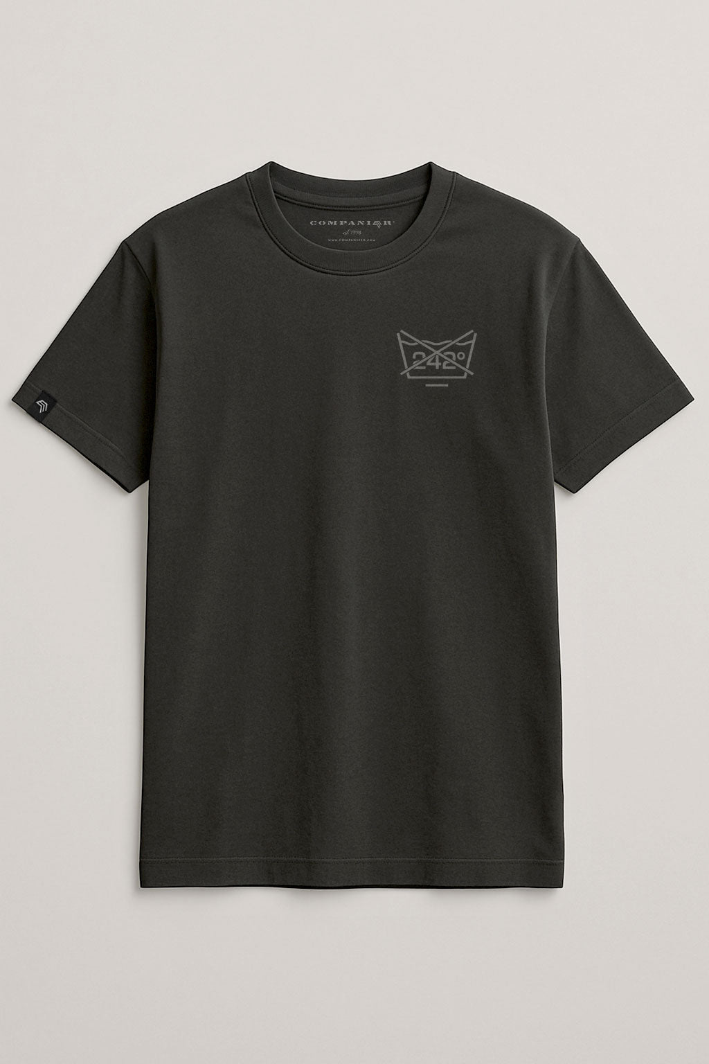 Dont Wash at 242°C ― T-Shirt - Schwarz