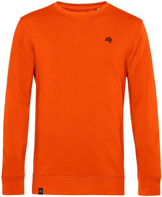 BAC U31B ― Weiches Unisex Bio-Baumwolle Sweatshirt - Orange