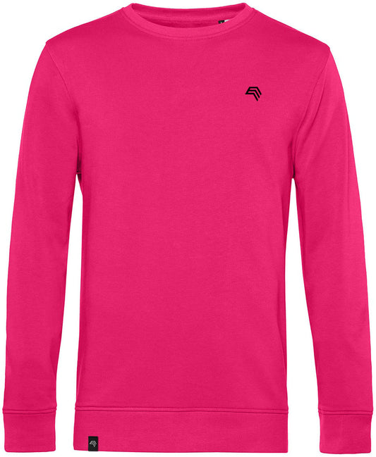 BAC U31B ― Weiches Unisex Bio-Baumwolle Sweatshirt - Magenta Pink