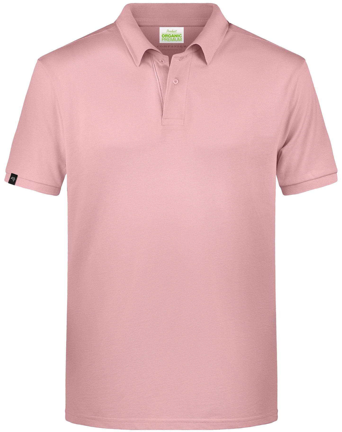 JAN 8010 ― Herren Bio-Baumwolle Polo Shirt - Soft Pink