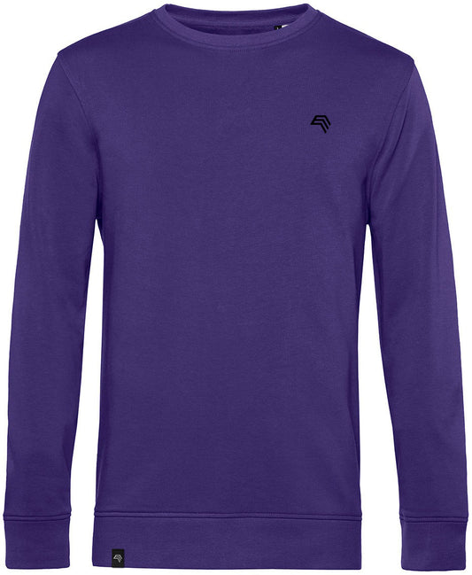 BAC U31B ― Weiches Unisex Bio-Baumwolle Sweatshirt - Purple Lila