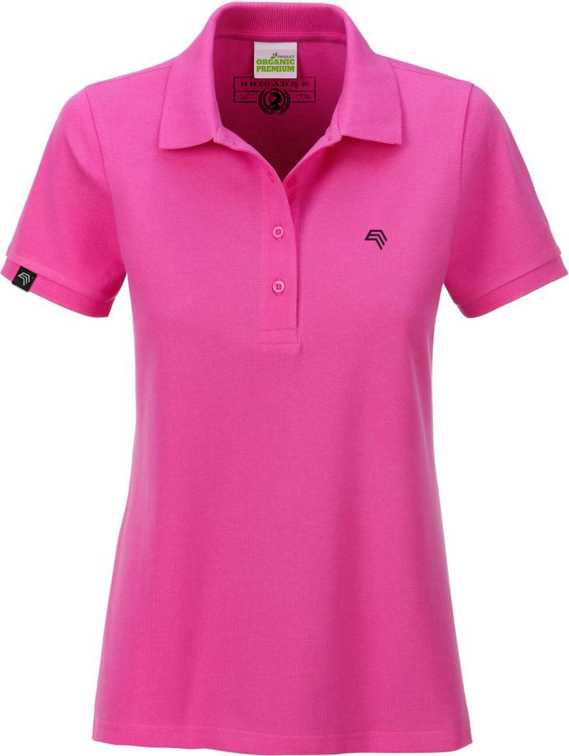 JAN 8009 ― Damen Bio-Baumwolle Polo Shirt - Pink