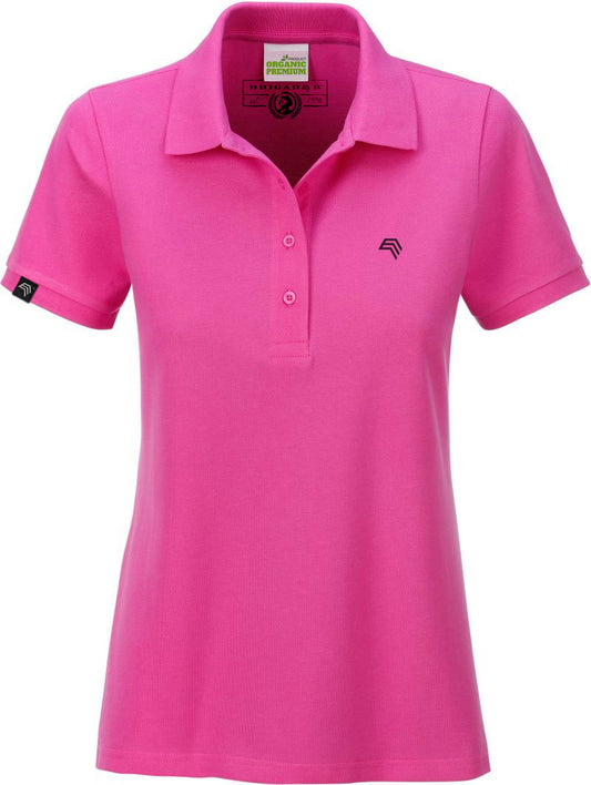 JAN 8009 ― Damen Bio-Baumwolle Polo Shirt - Pink