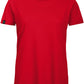 ― % ― BAC TW043/ ― Women's Bio-Baumwolle Medium-Fit T-Shirt - Rot [L]