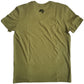 ― % ― STN 9010/180 ― Unisex Bio-Baumwolle V-Neck Organic T-Shirt - Grün Olive [L]