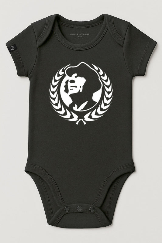 Ährenkranz ― Baby Body Organic T-Shirt - Schwarz