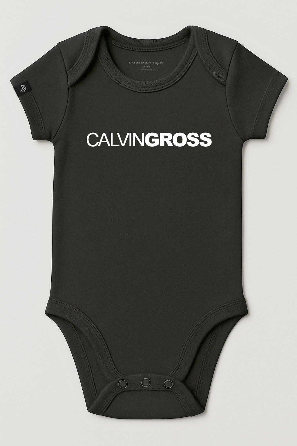 Calvin Gross ― Baby Body Organic T-Shirt - Schwarz