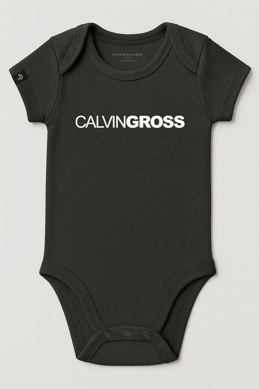Calvin Gross ― Baby Body Organic T-Shirt - Schwarz
